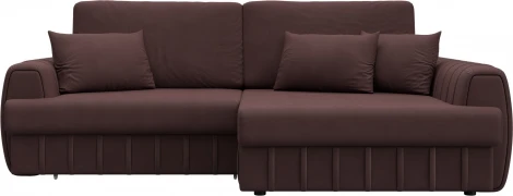 Диван угловой Лига-057 НПБ угол правый Лига Диванов (Замша) арт.129283