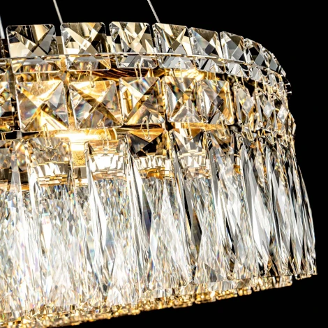 Подвесная люстра хрустальная Modelux ML.7084.500 GD