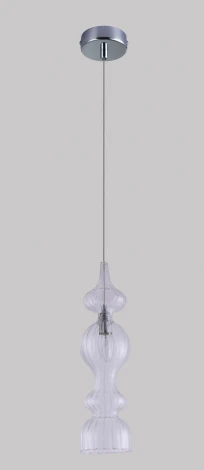 Подвесной светильник Crystal Lux Iris SP1 A TRANSPARENT (220V, на проводе, круглые)