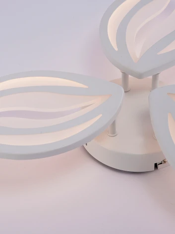 Потолочная люстра светодиодная с пультом ДУ 60W, белый, LED Natali Kovaltseva Sm LED LAMPS 81456