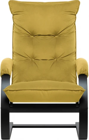Кресло-трансформер Leset Монако (Фанера,Березовый шпон,Металл,Велюр/Желтый) арт.2500000114540