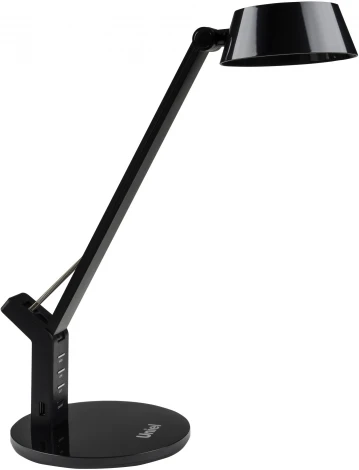 Офисная настольная лампа Uniel TLD-570 Black/LED/500Lm/2700-5500K/Dimmer (сенсорный выключатель)