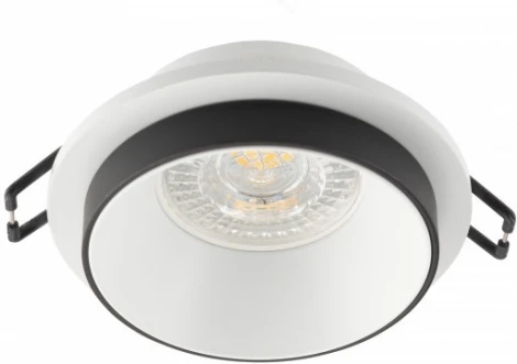 Встраиваемый точечный светильник Denkirs DK2400 DK2401-BK (220V, круглые)