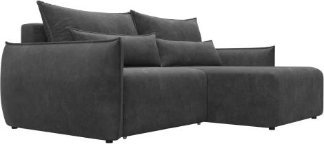 Диван угловой Лига-051 НПБ угол универсальный Лига Диванов (Велюр) арт.128717