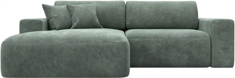 Диван угловой Лига-036 НПБ Классик левый угол Лига Диванов (Велюр) арт.127726L