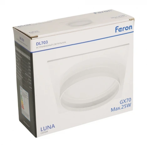 Светильник потолочный встраиваемый Feron DL703 51099