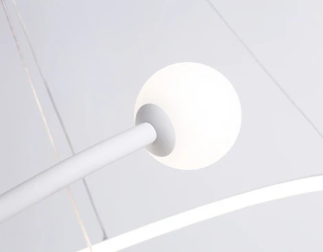Подвесной светильник Ambrella Comfort FL66299 (регулировка яркости, LED, 220V, пульт управления, на тросе, шарики)