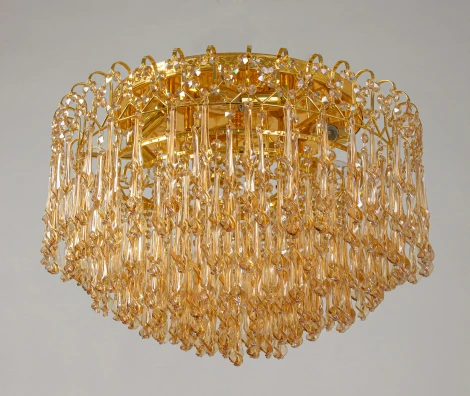 Потолочная люстра каскадная Abrasax Irma PL7307-8GO (220V)