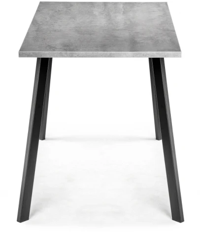 Стол Notta Тринити Лофт 140 25 мм бетон / черный матовый 489619
