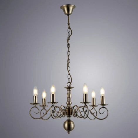 Подвесная люстра Arte Lamp Isabel A1129LM-7AB