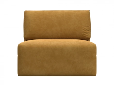 Модуль диван Лига-060 НПБ (ЛДСП,Брус,Фанера,Велюр/Желтый) Лига Диванов 129545