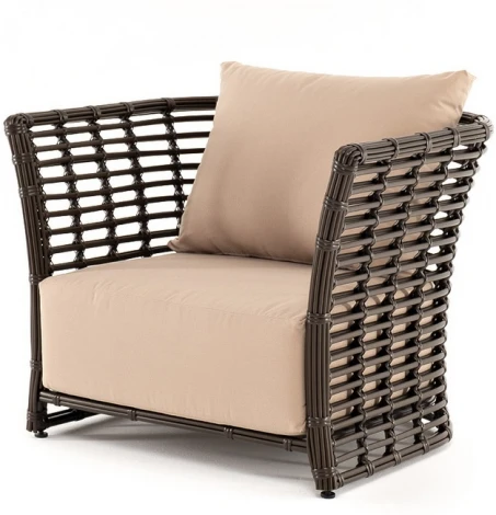 "Валенсия" кресло из искусственного ротанга, цвет бронзовый 4SIS арт.УТ-00006744