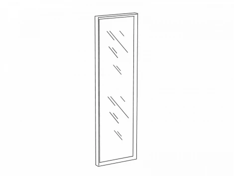 Зеркало Reina 2000 ОГОГО 330966 (белый)