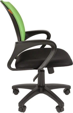 Компьютерное кресло CHAIRMAN 696 black (Пластик,Ткань,Сетка/Зеленый)