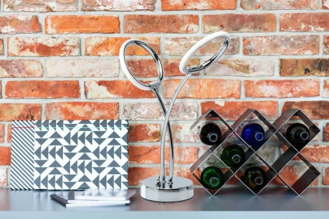 Интерьерная настольная лампа Crystal Lux Conte LG1