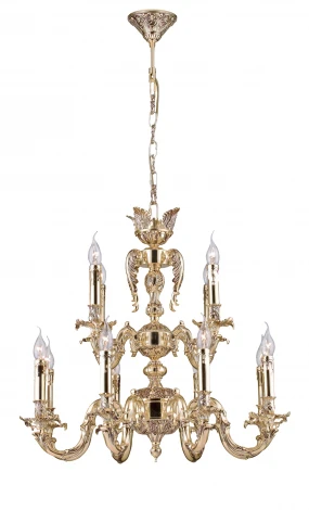 Подвесная люстра Dio D'Arte Vivaro E 1.1.12 CG (220V, на цепи, подсвечник, свеча)