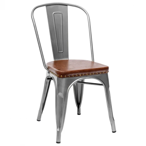 Стул Tolix SOFT Серебристый