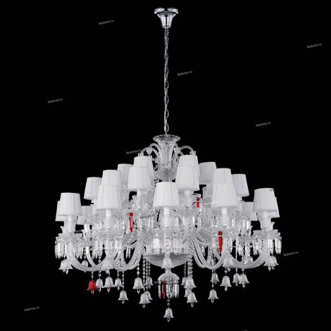 Подвесная большая люстра Crystal Lux Princess SP30 (220V, подвески, на цепи)