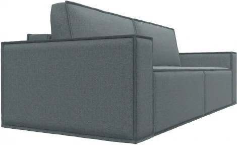 Диван прямой Куба (Серый/Рогожка) Лига Диванов арт.124097