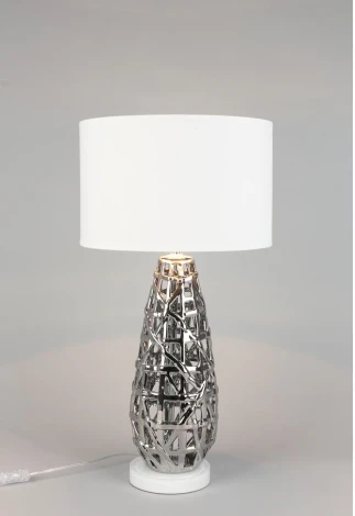 Интерьерная настольная лампа Omnilux Borselli OML-19414-01 (220V, выключатель)