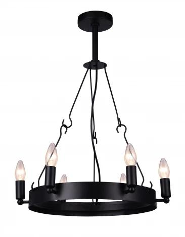 Подвесная люстра Arte Lamp Bastaglia A8811SP-6BK