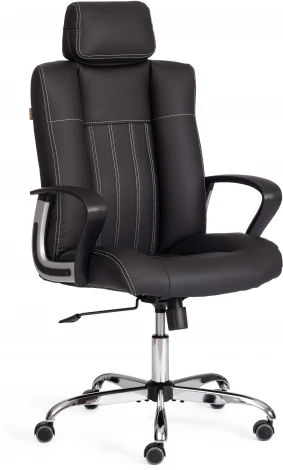 Компьютерное кресло игровое Tetchair OXFORD (Исскуственая кожа/Черный)