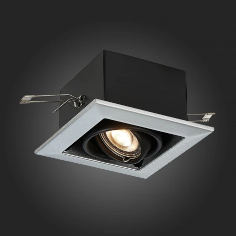 Встраиваемый точечный светильник ST Luce Hemi ST250.148.01 (220V, куб)