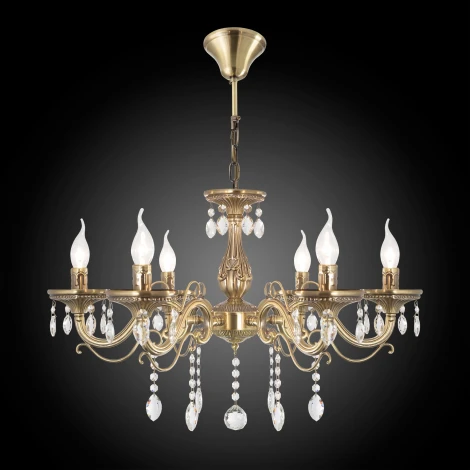 Подвесная люстра Citilux Кармен CL404163 (220V, на цепи, свеча)