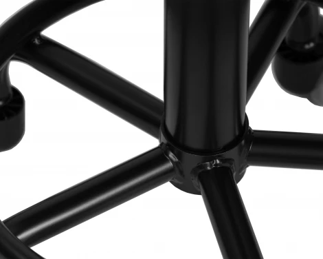 Табурет мастера DOBRIN BILLY BLACK (чёрный) 3051_BlackBase-LM BLACK, цвет сиденья чёрный, основания чёрный