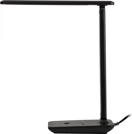 Офисная настольная лампа светодиодная складываемая ЭРА NLED-508-7W-BK (220V, выключатель)