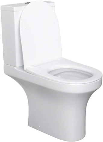 Унитаз-компакт Damixa Skyline DX35C8600SC безободковый, с микролифтом