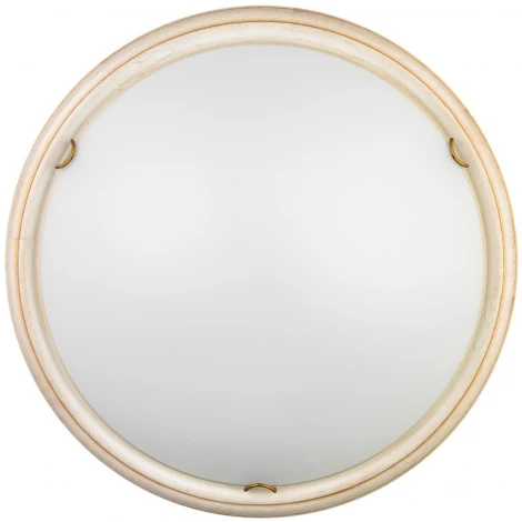 Настенно-потолочный светильник Sonex Provence 7605/DL SNOK SN стекло/белое/кремовый/бронза LED 48Вт 4000K D460 IP20