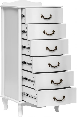 Комод Джульетта" узкий (6 ящ.) Leset"