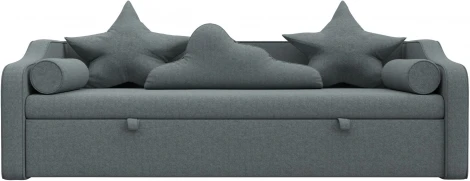 Диван детский прямой Рико (Серый/Рогожка) Лига Диванов арт.123681