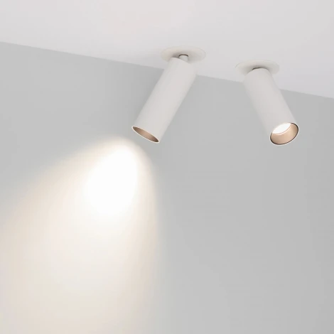 Встраиваемый точечный светильник SP-NUANCE-BUILT-FLAP-R35-7W Day4000 (WH, 36 deg, 230V) (Arlight, IP40 Металл) 049904 (LED)