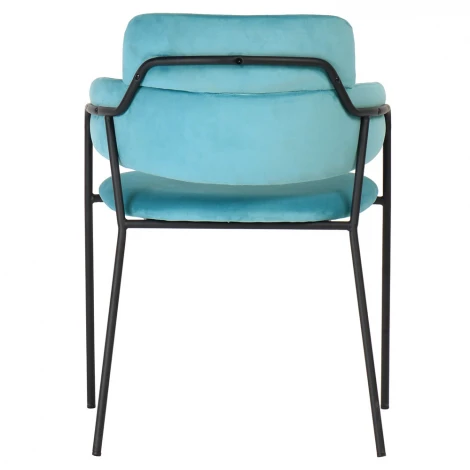 Стул Napoli латте с черными ножками