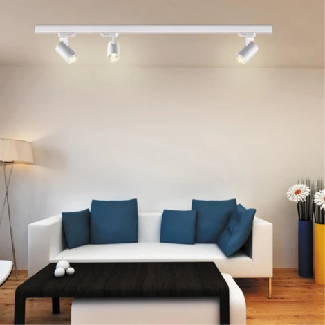 Трековый светильник трехфазный 220V Novotech Gusto 370648