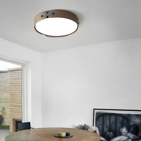 Потолочный светильник круглый Range 3 D72 Dark Wood ImperiumLoft Range03 (195540-26) (LED, 220V, круглые)