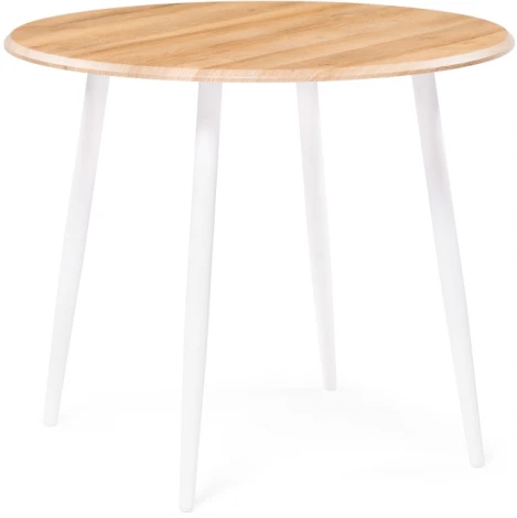 Стол деревянный Абилин 90 дуб вотан / белый матовый 507214 Notta