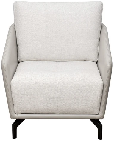 Кресло Garda Decor GD-SANTIAGO-K-2 (Черный/Белый)