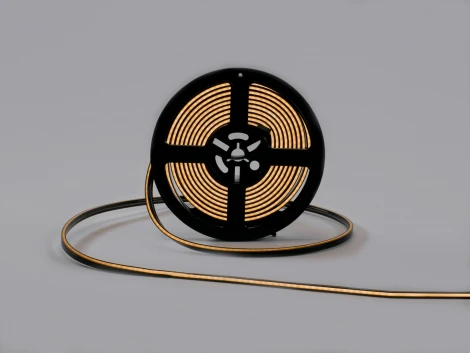 Светодиодная лента мини неоновая черная, SMD2219, 180led/m, 4Вт/м, 24В, 4000K, IP67 SWG NE-DU