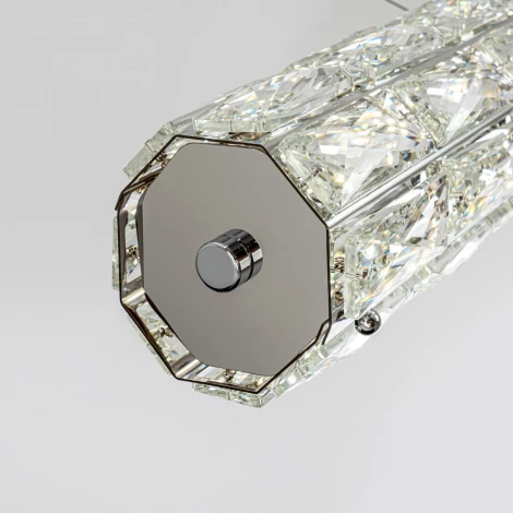 Подвесной светильник светодиодный хрустальный Modelux ML.340.1000 CR