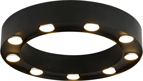 Потолочный светильник круглый Favourite Attica 3007-9U (220V, круглые, кольцо)