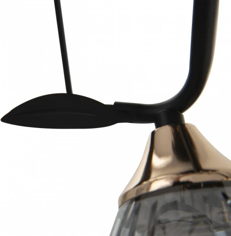 Потолочная люстра на штанге Arte Milano AMALFI 322610/3 BK+FG (220V)