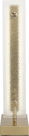 Настольная лампав ST Luce Fagy SL6245.204.01 золотистый/Прозрачный LED 1*8W 4000K (220V)