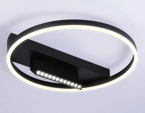 Потолочный светильник круглый светодиодный с пультом Ambrella COMFORT FL51458 (220V, круглые)