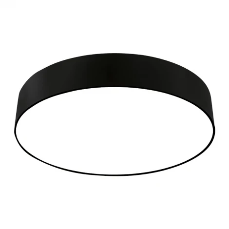 Светодиодный светильник потолочный 60W CCT 3000-6500K с ПДУ черный матовый Lumin'arte Macaron CLL56