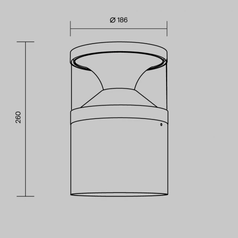Наземный уличный светильник Maytoni Pyro O496FL-L21B3K (LED, 220V, круглые, IP65)