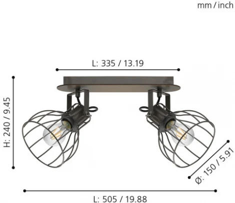Спот Eglo Sambatello 98135 (220V)