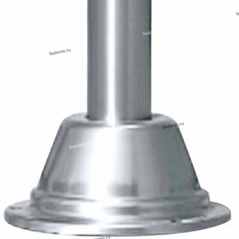 Столб уличный Horoz Akasya, 3 плафона, никель с прозрачным